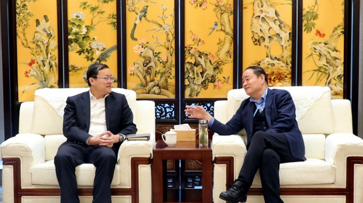 中國(guó)銀行甘肅省分行黨委書(shū)記、行長(zhǎng)王峰一行到訪甘肅文旅集團(tuán)