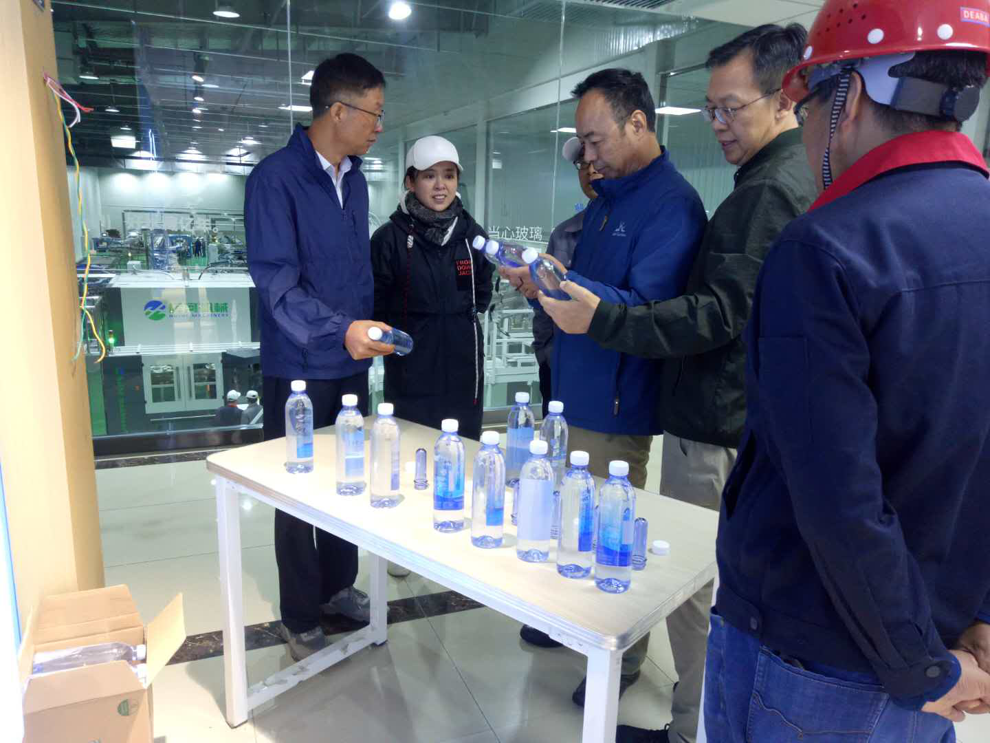 楊宇宏總經(jīng)理調(diào)研指導(dǎo)甘肅瑪岈冰川礦泉水有限公司祁連山一號冰川礦泉水項(xiàng)目