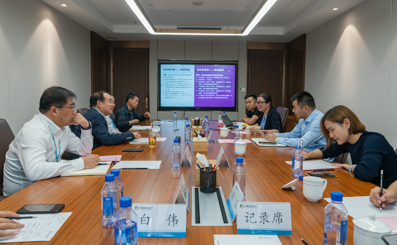 景域驢媽媽集團相關(guān)負責(zé)人一行到訪甘肅文旅集團